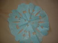 TISSUE PAPER SNOWFLAKES