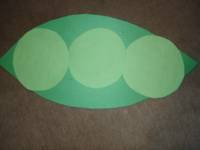 EASY CONSTRUCTION PAPER PEAS