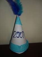 DECORATED PARTY HATS