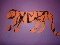 MARBLE PAINTED TIGER