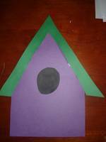 CONSTRUCTION PAPER BIRDHOUSE