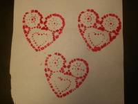 DOILY HEART STAMPS