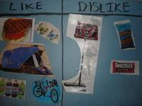 LIKES AND DISLIKES COLLAGE