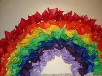TISSUE PAPER RAINBOW