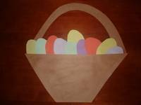 EASTER EGG BASKET