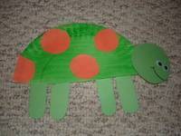 PAPER PLATE TURTLE