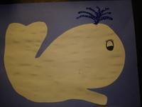 CONSTRUCTION PAPER WHALE